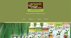 Desktop Screenshot of organicchefusa.com